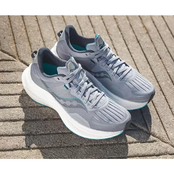 imageSaucony Mens Tempus SneakerAlloyTopaz