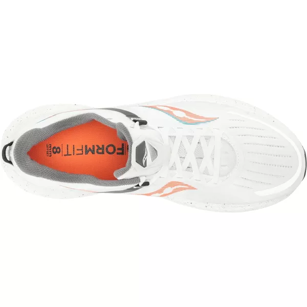 imageSaucony Mens Tempus SneakerWhiteVizi Orange