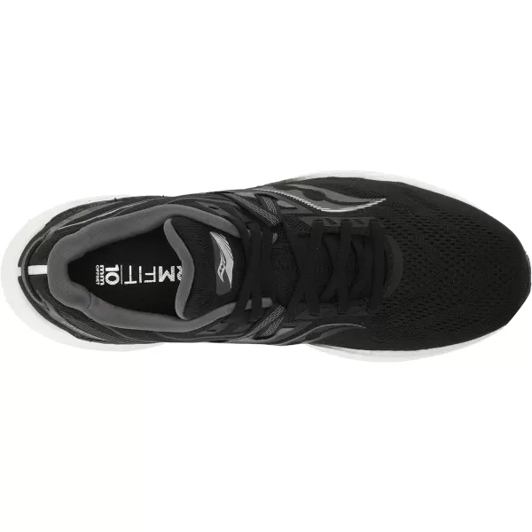 imageSaucony Mens Triumph 20 Running ShoeBlackWhite