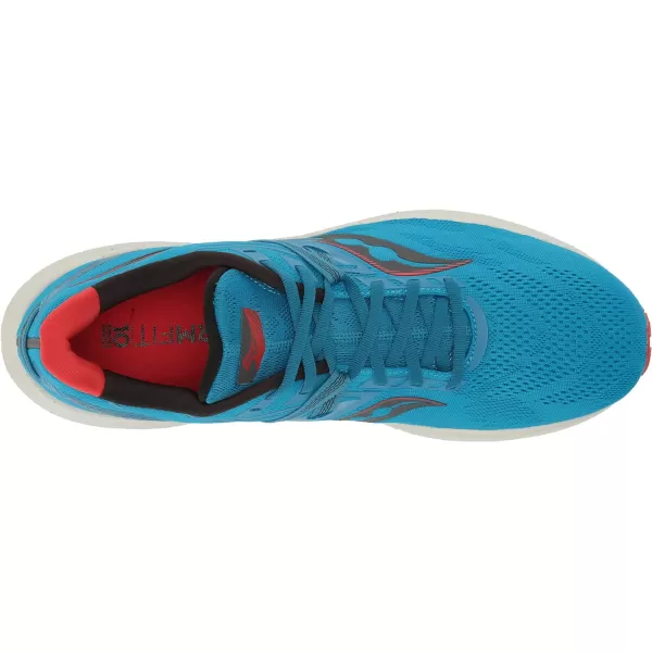 imageSaucony Mens Triumph 20 Running ShoeOceanRedrock