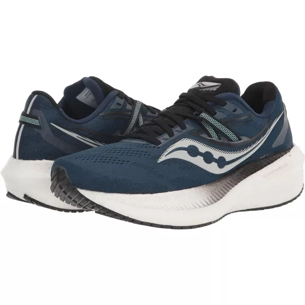 imageSaucony Mens Triumph 20 Running ShoeTwilightBlack