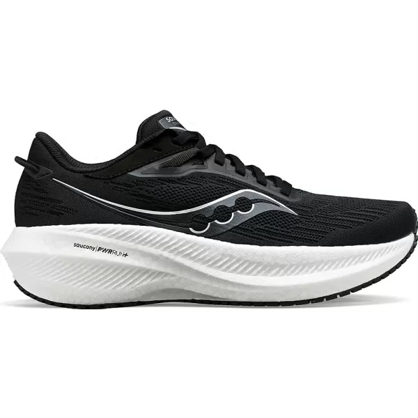 imageSaucony Mens Triumph 21 SneakerBlackWhite