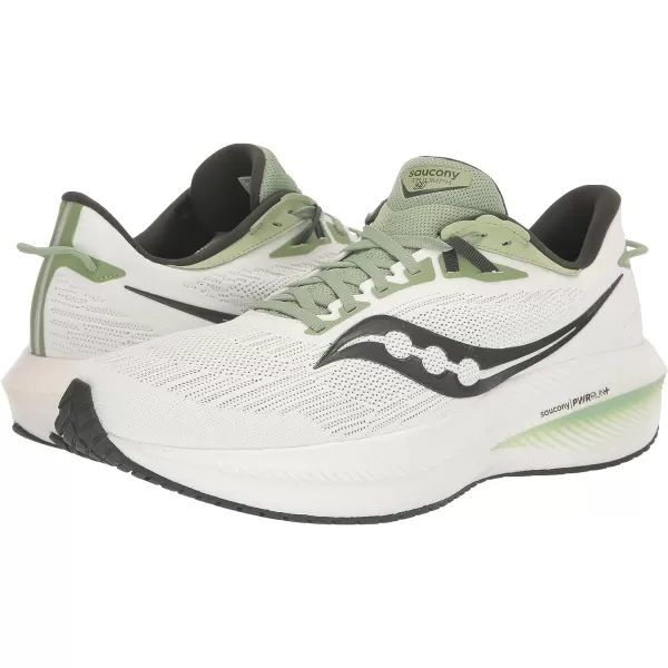 imageSaucony Mens Triumph 21 SneakerWhiteUmbra