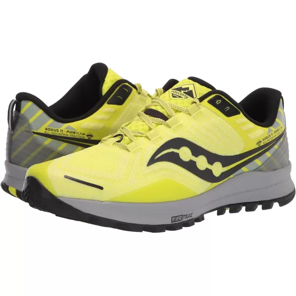 imageSaucony Mens Xodus 11 Trail Running ShoeCitrusAlloy