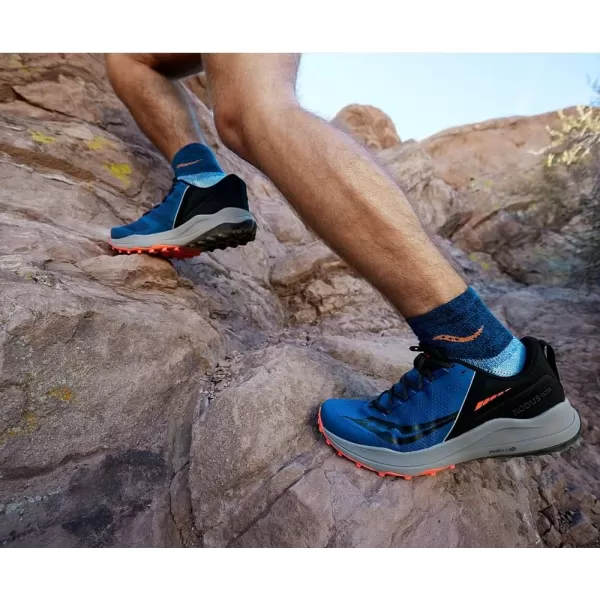 imageSaucony Mens Xodus 11 Trail Running ShoeSapphreVizired