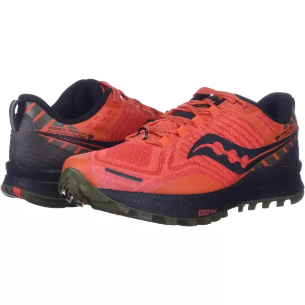 imageSaucony Mens Xodus 11 Trail Running ShoeScarletOlive