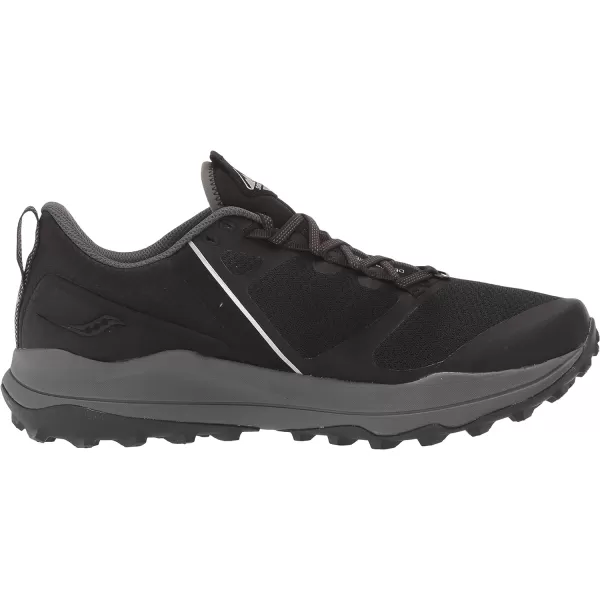 imageSaucony Mens Xodus Ultra Trail Running ShoeBlackCharcoal