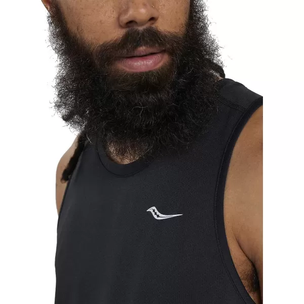 imageSaucony Stopwatch Singlet Black LGSaucony Stopwatch Singlet Black LG