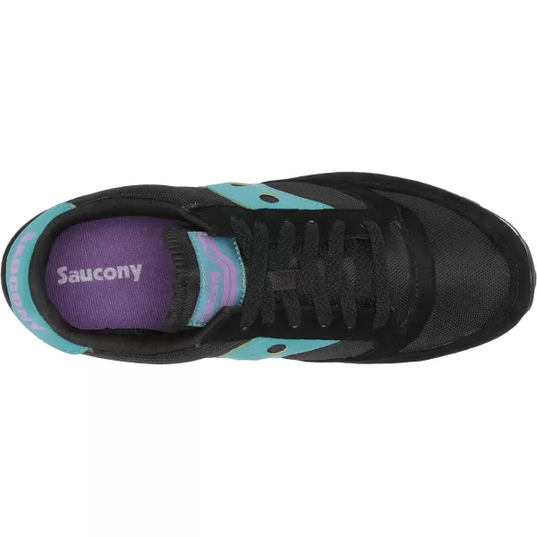 imageSaucony Unisex Jazz 81 SneakerBlackTurquoise