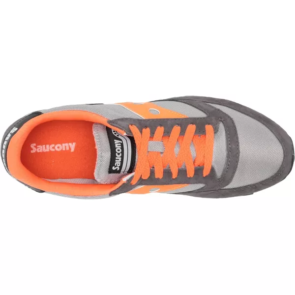 imageSaucony Unisex Jazz 81 SneakerGreyOrange