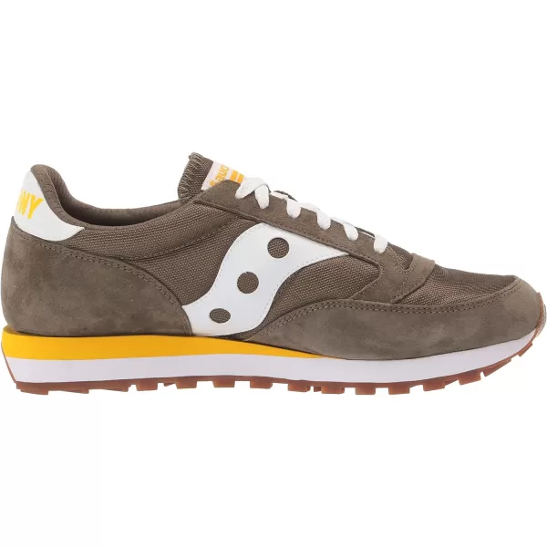 imageSaucony Unisex Jazz 81 SneakerOliveWhite