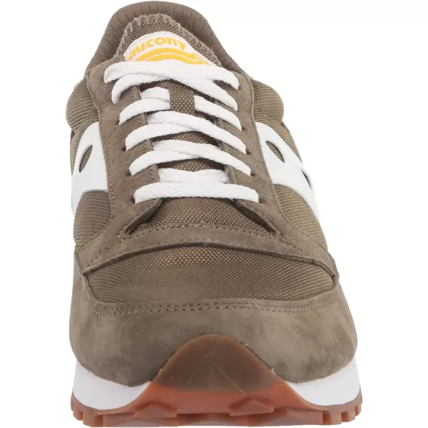 imageSaucony Unisex Jazz 81 SneakerOliveWhite