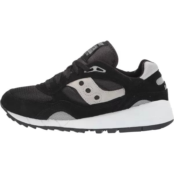 imageSaucony UnisexAdult Shadow 6000 SneakerBlackSilver