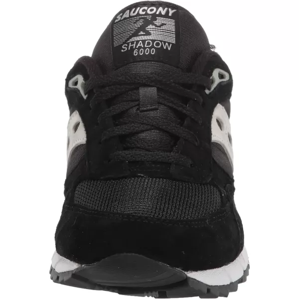 imageSaucony UnisexAdult Shadow 6000 SneakerBlackSilver