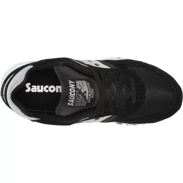 imageSaucony UnisexAdult Shadow 6000 SneakerBlackSilver