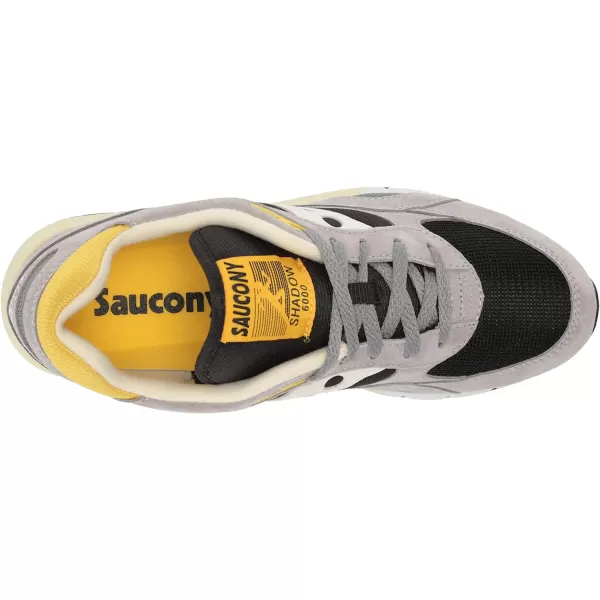 imageSaucony UnisexAdult Shadow 6000 SneakerGreyBlack