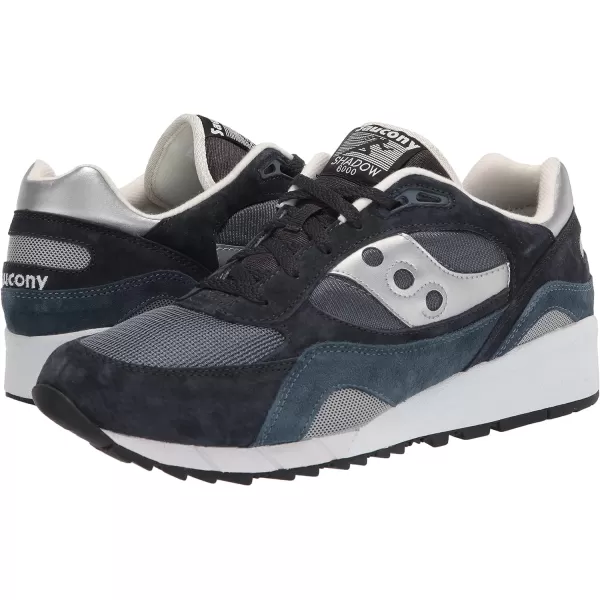 imageSaucony UnisexAdult Shadow 6000 SneakerNavySilver