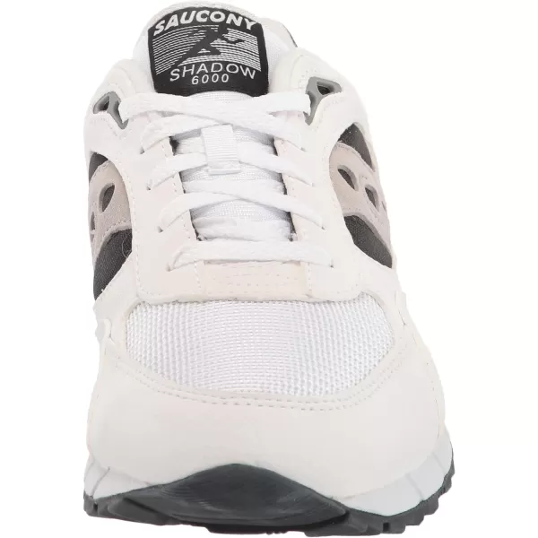 imageSaucony UnisexAdult Shadow 6000 SneakerWhiteBlack