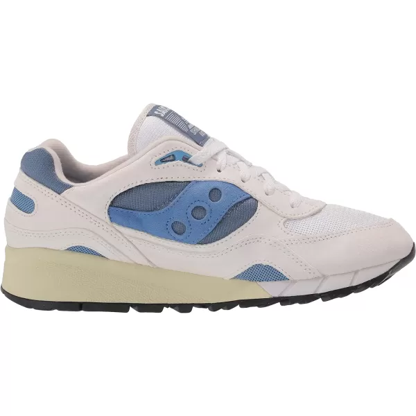 imageSaucony UnisexAdult Shadow 6000 SneakerWhiteBlue