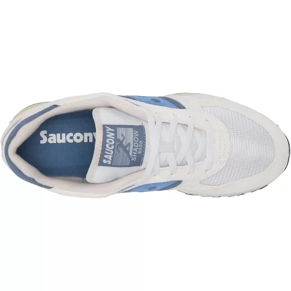 imageSaucony UnisexAdult Shadow 6000 SneakerWhiteBlue