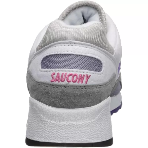 imageSaucony UnisexAdult Shadow 6000 SneakerWhiteGreyPurple