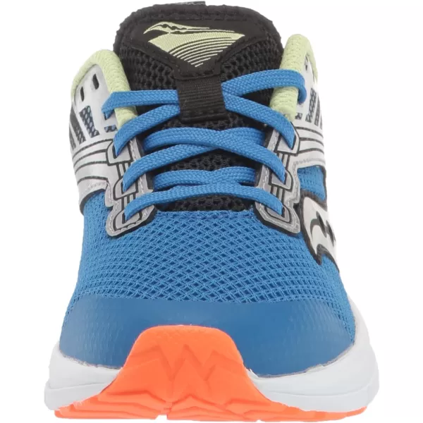 imageSaucony UnisexChild Axon Running ShoeBlueBlackGreen