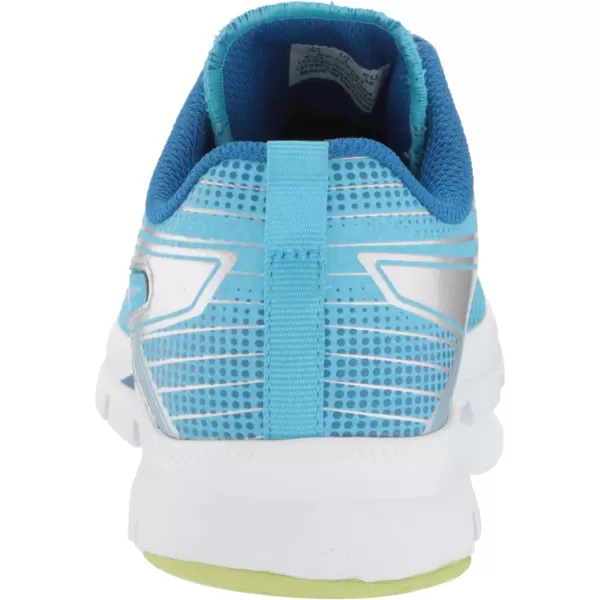 imageSaucony UnisexChild Axon Running ShoeBlueSilver
