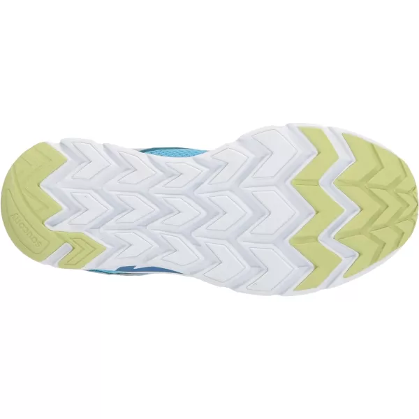 imageSaucony UnisexChild Axon Running ShoeBlueSilver