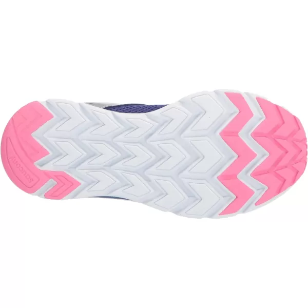 imageSaucony UnisexChild Axon Running ShoeBlueTurqPink