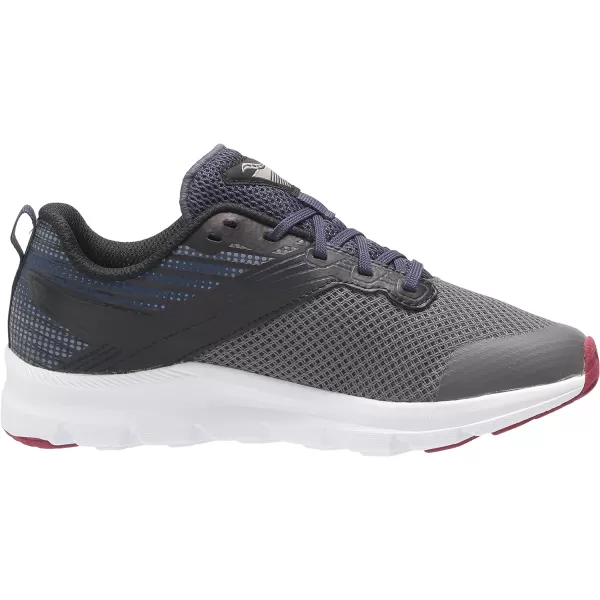 imageSaucony UnisexChild Axon Running ShoeGreyNavyMaroon