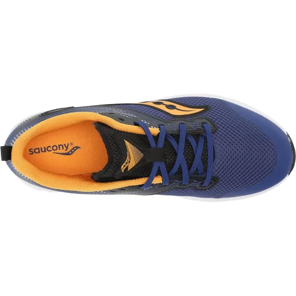 imageSaucony UnisexChild Axon Running ShoeNavyGold