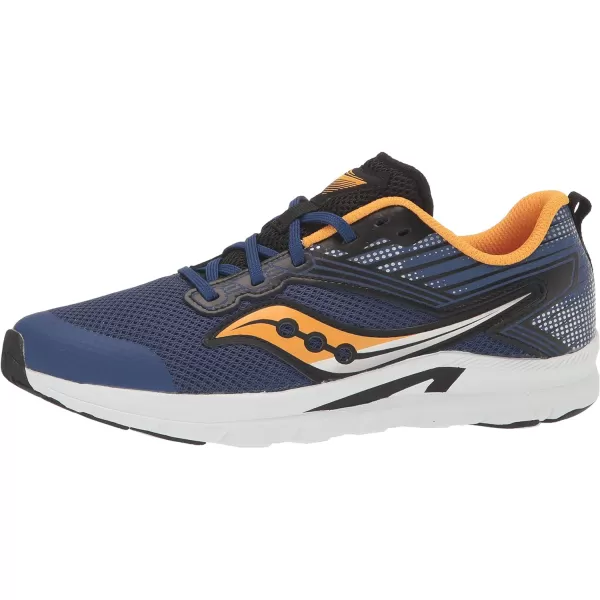 imageSaucony UnisexChild Axon Running ShoeNavyGold