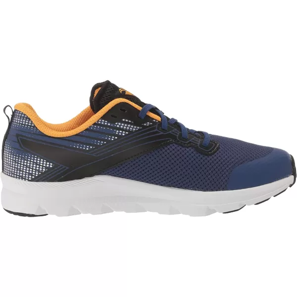 imageSaucony UnisexChild Axon Running ShoeNavyGold
