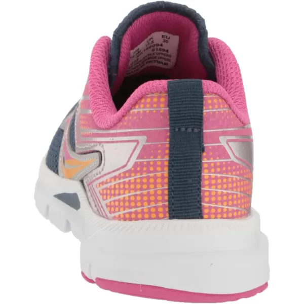 imageSaucony UnisexChild Axon Running ShoeNavyPink