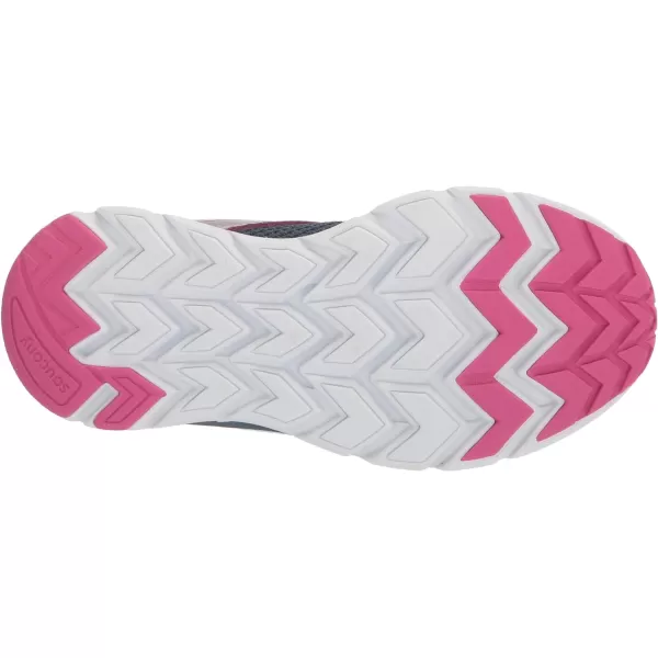 imageSaucony UnisexChild Axon Running ShoeNavyPink