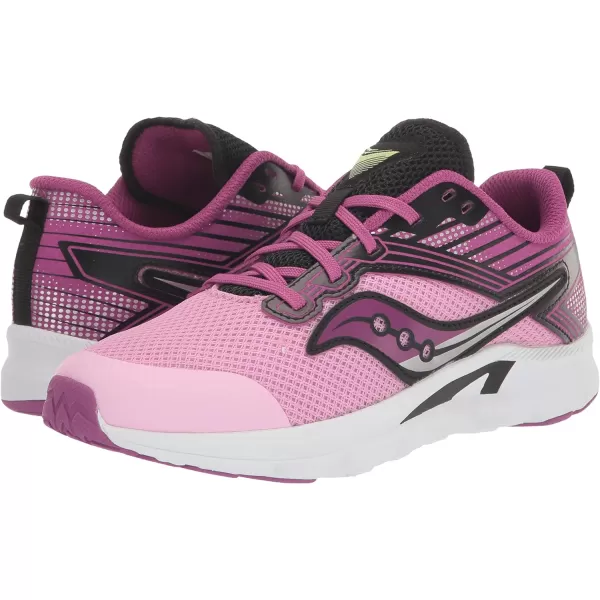 imageSaucony UnisexChild Axon Running ShoePurplePink