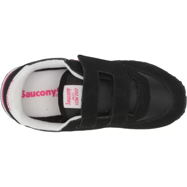 imageSaucony UnisexChild Baby Jazz Hook amp Loop SneakerBlackPink