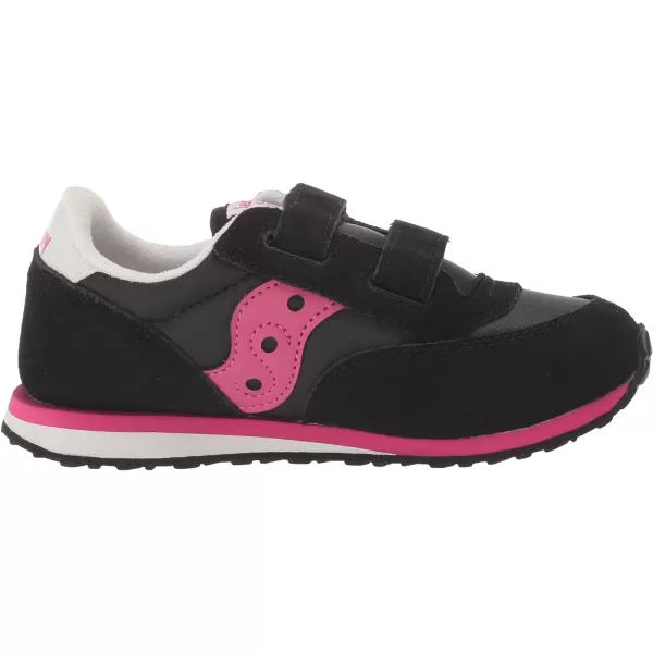imageSaucony UnisexChild Baby Jazz Hook amp Loop SneakerBlackPink