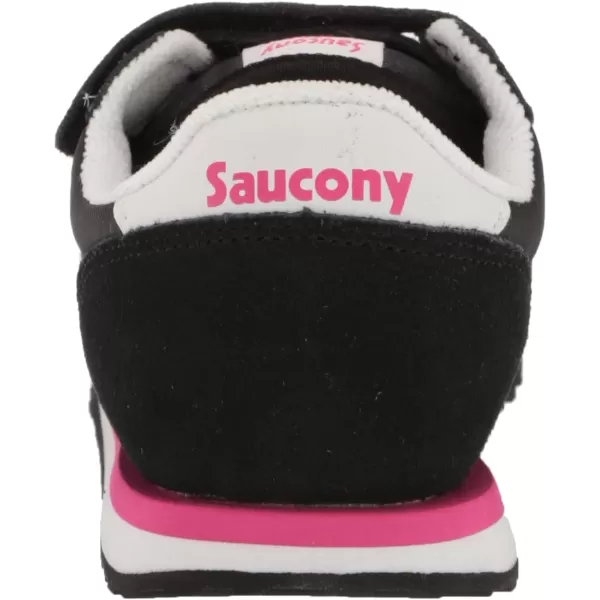 imageSaucony UnisexChild Baby Jazz Hook amp Loop SneakerBlackPink