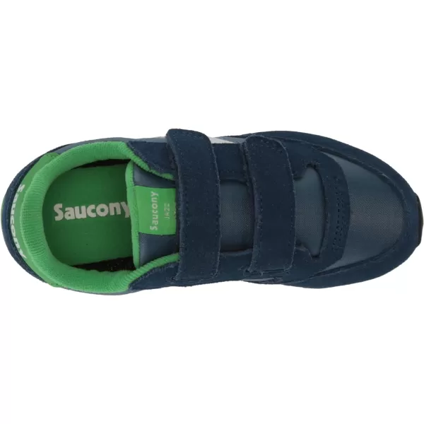 imageSaucony UnisexChild Baby Jazz Hook amp Loop SneakerBlueGreen