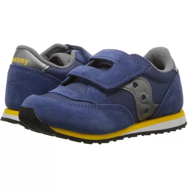 imageSaucony UnisexChild Baby Jazz Hook amp Loop SneakerBlueGrey
