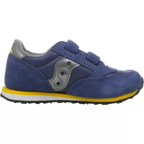imageSaucony UnisexChild Baby Jazz Hook amp Loop SneakerBlueGrey