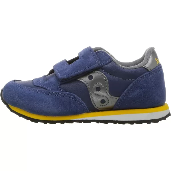 imageSaucony UnisexChild Baby Jazz Hook amp Loop SneakerBlueGrey