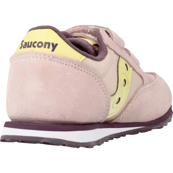 imageSaucony UnisexChild Baby Jazz Hook amp Loop SneakerBlushYellow