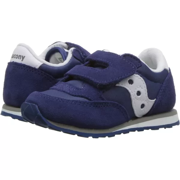 imageSaucony UnisexChild Baby Jazz Hook amp Loop SneakerCobalt Blue