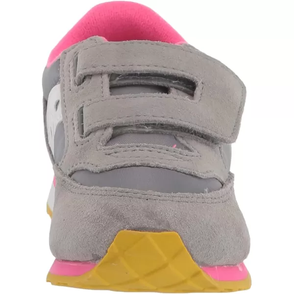 imageSaucony UnisexChild Baby Jazz Hook amp Loop SneakerGreyPink