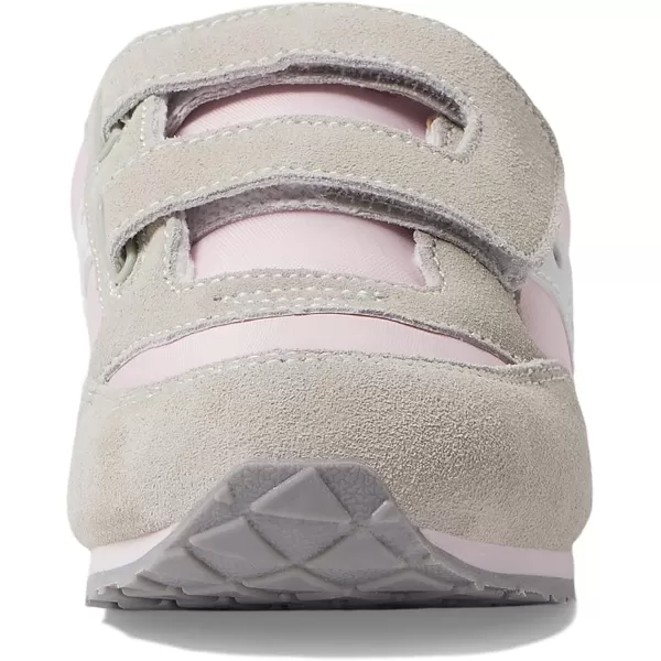 imageSaucony UnisexChild Baby Jazz Hook amp Loop SneakerGreyPinkWhite