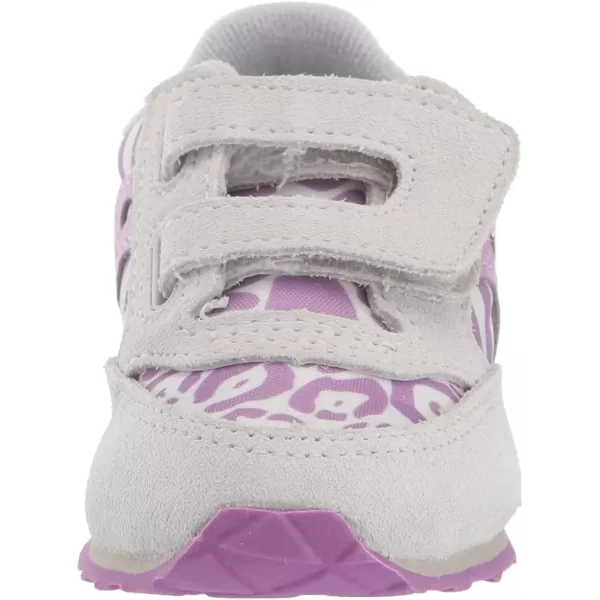 imageSaucony UnisexChild Baby Jazz Hook amp Loop SneakerGreyPurple Animal Print