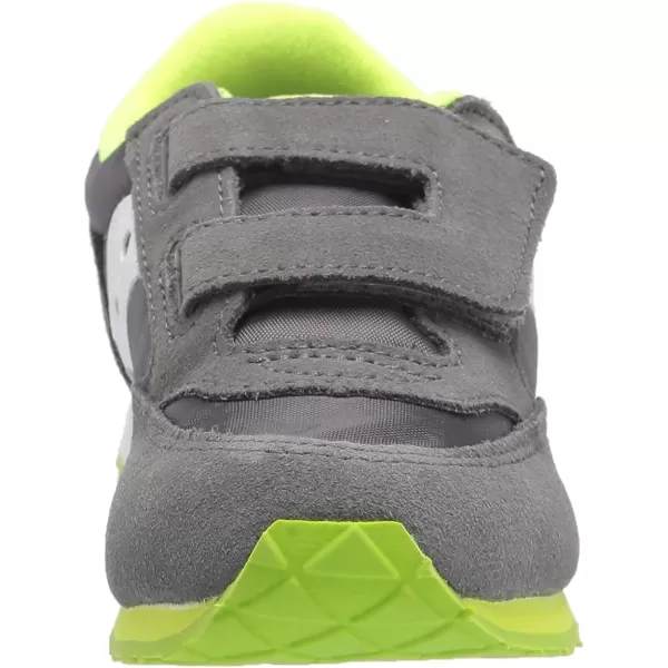 imageSaucony UnisexChild Baby Jazz Hook amp Loop SneakerGreyWhite