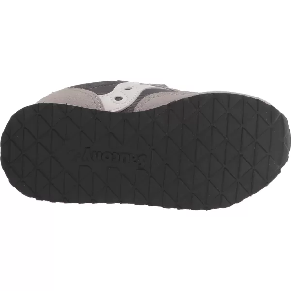 imageSaucony UnisexChild Baby Jazz Hook amp Loop SneakerGreyWhiteLava
